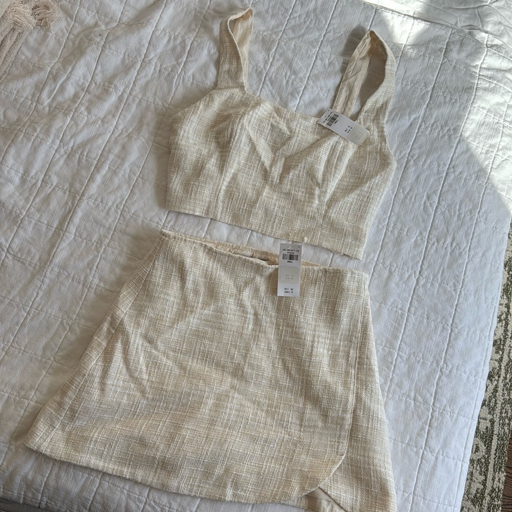 NWT Abercromie Skirt and Tank Set